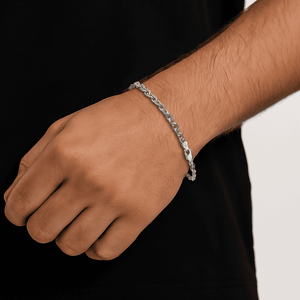 Ankerkette Armband 3,3mm 925 Silber - IceFactory