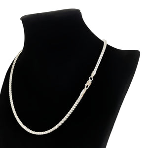 Franco Kette 3mm 925 Silber Halskette - IceFactory