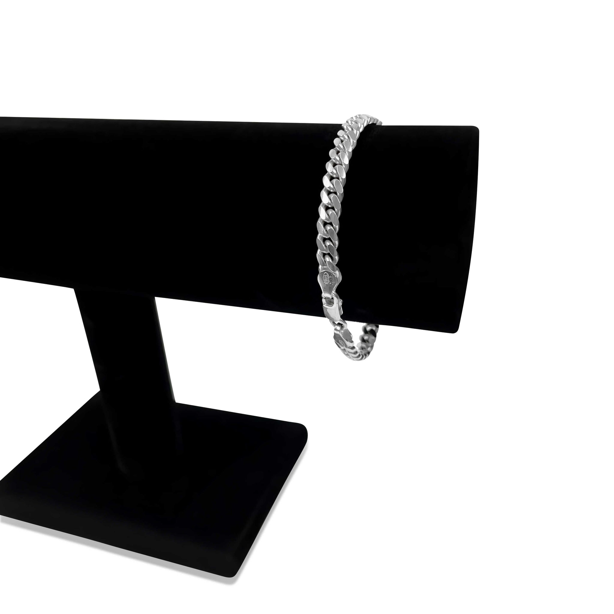 925 Silber 5,4mm Miami Cuban Link Armband - IceFactory
