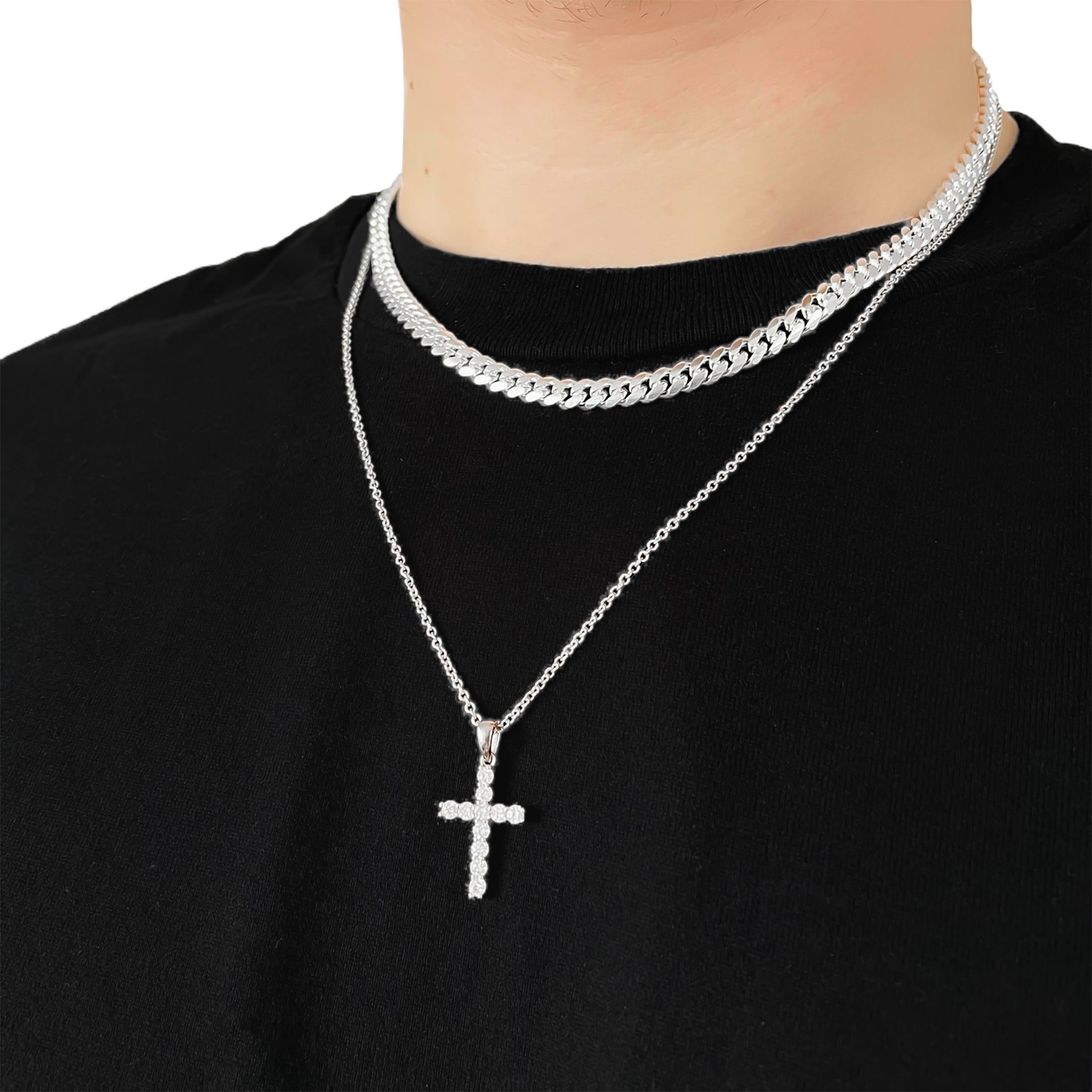 Diamond Cross Anhänger - IceFactory