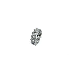 Diamond Cuban Link Ring - IceFactory
